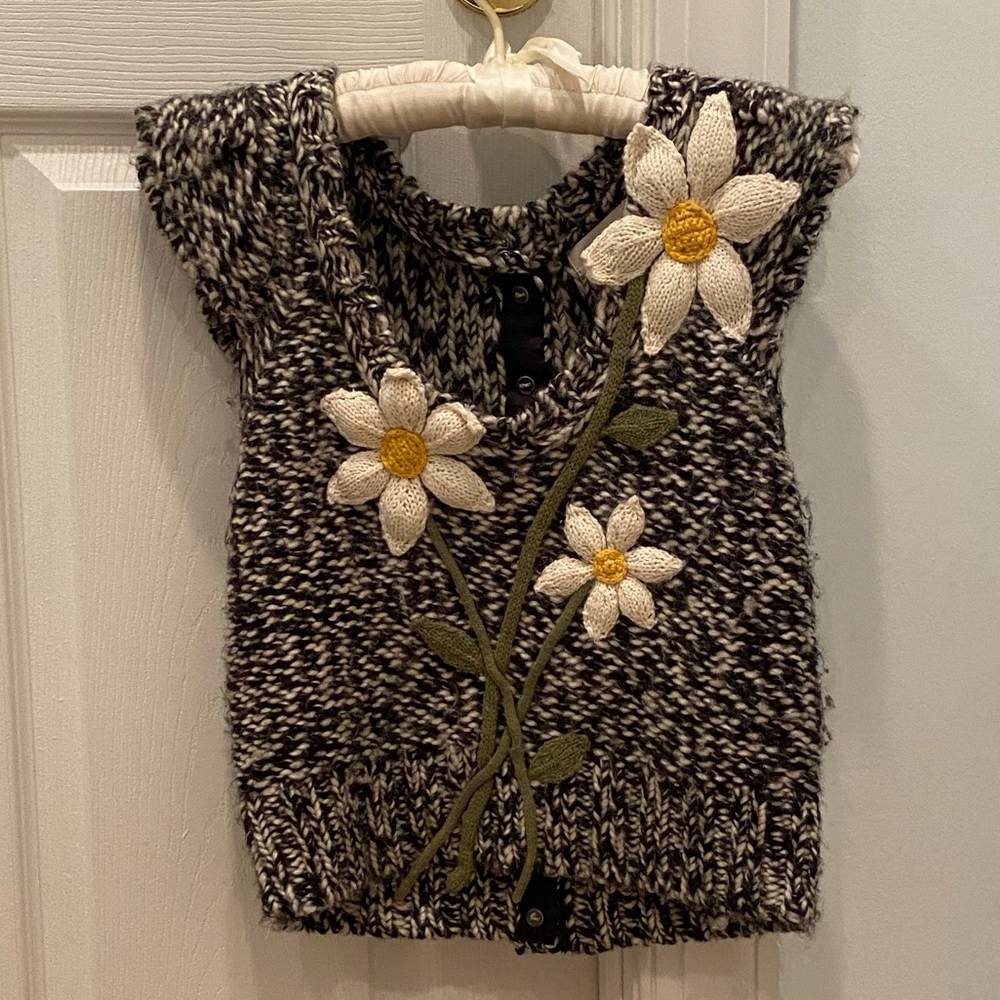Cropped Daisy Sweater